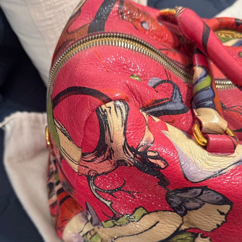 Prada Fairy Bag in Peonia James Jean Collaboration - Picture 6 of 16
